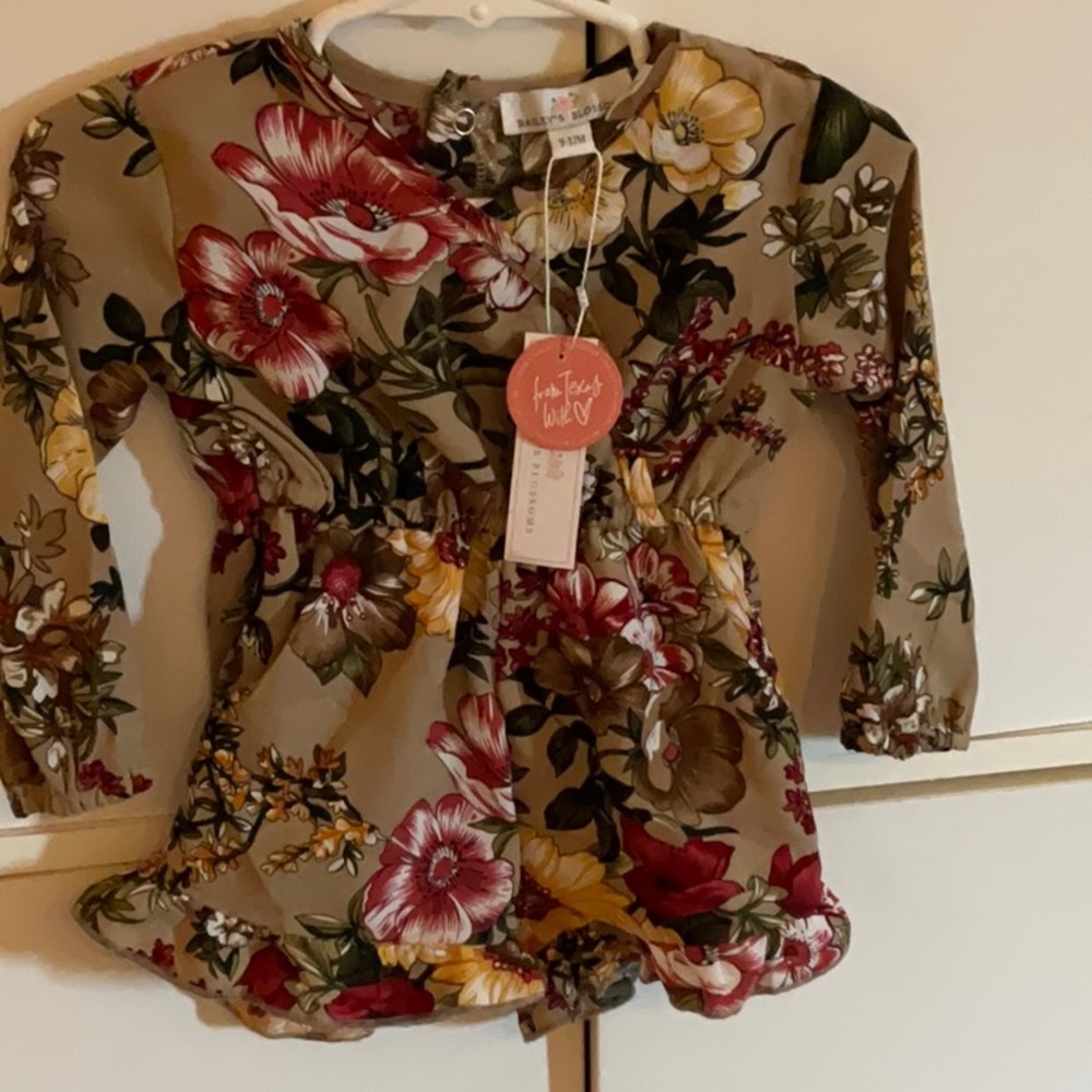 Bailey’s blossoms brand – shorts jumpsuit-new-floral